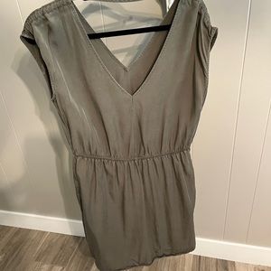 Universal threads olive green dress